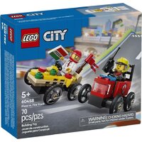 LEGO City 60458 Пицца против пожарной машины