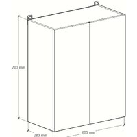 Артём-Мебель Мэри 600мм СН-114.200 (серый графит) Image #4
