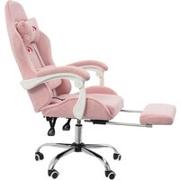 Игровое (геймерское) кресло Calviano Amarone (pink plush) - Превью изображения №2 — Интернет-Магазин TECNO.BY