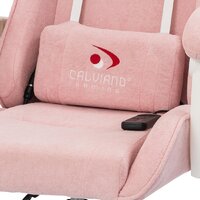 Игровое (геймерское) кресло Calviano Amarone (pink plush) - Превью изображения №7 — Интернет-Магазин TECNO.BY