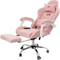 Игровое (геймерское) кресло Calviano Amarone (pink plush) - Превью изображения №4 — Интернет-Магазин TECNO.BY