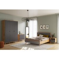 Мебельград Денвер 3 ящика (дуб вотан/графит) Image #3