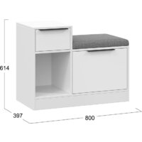 Трия Агата комбинированная (белый) Image #2