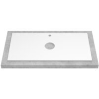 ЗОВ Тумба под умывальник Дион 70 D70LAFM7015MKV5-KP13W (графит матовый) Image #3