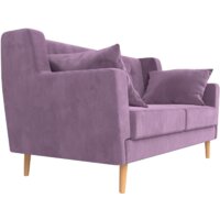 Лига диванов Брайтон 281 2-х местная 108927 (микровельвет, сиреневый) Image #4