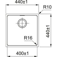 Кухонная мойка Franke FEX 210-40 127.0688.781 (стальной) - Превью изображения №3 — Интернет-Магазин TECNO.BY