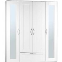 Mio Tesoro Сириус 4-х створчатый 1 ящик с 2-мя зеркалами 2.02.01.042.1 (белый) Image #2