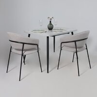 Алвест AV 433 (светло-серый бархат H-09/черный) Image #5