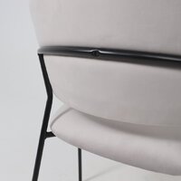 Алвест AV 433 (светло-серый бархат H-09/черный) Image #15