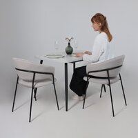 Алвест AV 433 (светло-серый бархат H-09/черный) Image #3