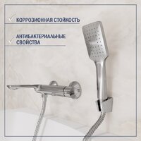 Смеситель Lauter Velvet 21СК6696С с лейкой Living Fleur 21S00126 - Превью изображения №6 — Интернет-Магазин TECNO.BY