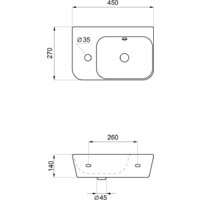 Lavinia Boho Bathroom Sink Slim 33311060 Image #6