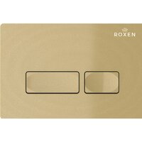 Унитаз подвесной Roxen Berg в комплекте с инсталляцией StounFix Dual Fresh 6 в 1 967237 (кнопка: золотая) - Превью изображения №2 — Интернет-Магазин TECNO.BY