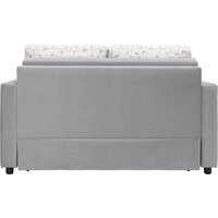 Krones Афродита 195x100 (велюр/жаккард/серый/рисунок молочно-серый) Image #2