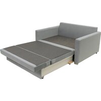 Krones Афродита 195x100 (велюр/жаккард/серый/рисунок молочно-серый) Image #3