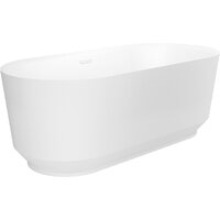 Wellsee Air Gap R 166x77 23860102R (отдельностоящая ванна белый глянец, экран, ножки, сифон-автомат глянцевый белый) Image #2