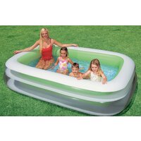 Intex 56483 262х175х56 (белый/салатовый) Image #2