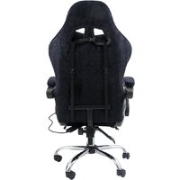 Игровое (геймерское) кресло Calviano Amarone (black-grey plush) - Превью изображения №10 — Интернет-Магазин TECNO.BY
