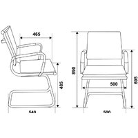 Бюрократ CH-993-LOW-V/M01 (черный) Image #5