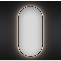 Wellsee Зеркало с фоновой LED-подсветкой 7 Rays' Spectrum 172201870, 45 x 90 см (с сенсором и регулировкой яркости освещения)