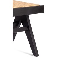 TetChair Loki дерево вяз/ротанг 51x44x86 (черный) Image #9