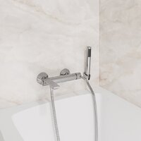 Смеситель Lauter Velvet 21СК6696С с лейкой Living Lily 21S10048 - Превью изображения №7 — Интернет-Магазин TECNO.BY