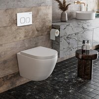 Roxen Antares в комплекте с инсталляцией StounFix Dual Fresh 6 в 1 533876 (кнопка: белый глянец) Image #8