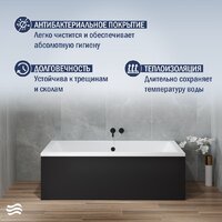 Ванна Lauter Oasis 165 21203065 (с черным подголовником) - Превью изображения №6 — Интернет-Магазин TECNO.BY