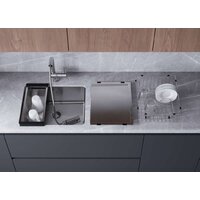 Omoikiri Tadzava 54-U/I-GM Ultra 4993267 (вороненая сталь) Image #3