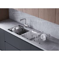 Omoikiri Tadzava 54-U/I-GM Ultra 4993267 (вороненая сталь) Image #2