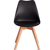TetChair Tulip дерево/пластик/экокожа (черный) Image #5