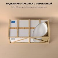 Wellsee Air Gap R 166x77 23860101R (отдельностоящая ванна белый глянец, экран, ножки, сифон-автомат хром) Image #9