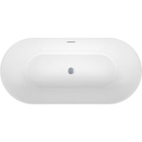 Wellsee Air Gap R 166x77 23860101R (отдельностоящая ванна белый глянец, экран, ножки, сифон-автомат хром) Image #4