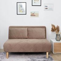 DiArt Элли 120 (велюр, бежевый Велютто люкс 22 /бук) Image #2