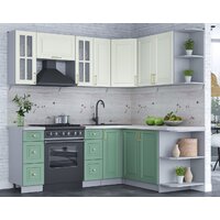 Интерлиния Мила Шато 1.7x2.1 правая (белый/мята/бискайская сосна) Image #2