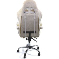 Игровое (геймерское) кресло Calviano Amarone (beige plush) - Превью изображения №6 — Интернет-Магазин TECNO.BY