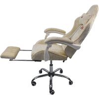 Игровое (геймерское) кресло Calviano Amarone (beige plush) - Превью изображения №5 — Интернет-Магазин TECNO.BY