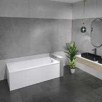 Ванна Lauter Haven 150 /21202005 (с ножками и сифоном 21Y11021 матовый черный) - Превью изображения №8 — Интернет-Магазин TECNO.BY