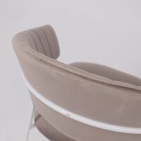 Алвест AV 433 (светло-коричневый бархат H-61/белый) Image #14