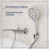 Смеситель Lauter Velvet 21СК6696С с лейкой Living Nevada 21S10146 - Превью изображения №6 — Интернет-Магазин TECNO.BY
