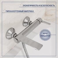 Смеситель Lauter Velvet 21СК6696С с лейкой Living Nevada 21S10146 - Превью изображения №3 — Интернет-Магазин TECNO.BY