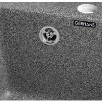 Кухонная мойка Gerhans A10 (графит) - Превью изображения №5 — Интернет-Магазин TECNO.BY