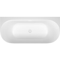 Wellsee Collaro 180x80 28910202R (пристенная ванна белый глянец, экран, ножки, сифон-автомат глянцевый белый) Image #4