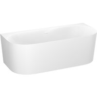 Wellsee Collaro 180x80 28910202R (пристенная ванна белый глянец, экран, ножки, сифон-автомат глянцевый белый) Image #2