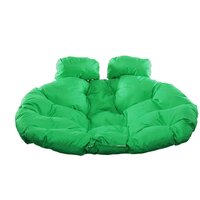 M-Group Для двоих 11450204 (коричневый ротанг/зеленая подушка) Image #4