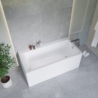 Lauter Seraphina 170x80 2112170R (с ножками и сифоном 21Y32001 матовый черный) Image #8