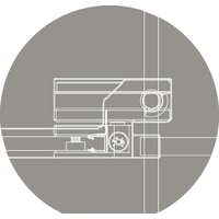 Душевая дверь Cezares SLIDER-B-1-100/110-GRIGIO-Cr - Превью изображения №7 — Интернет-Магазин TECNO.BY