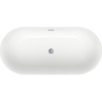 Wellsee Chic Riviera 179x84,5 236803001 (отдельностоящая ванна белый глянец, экран, ножки, сифон-автомат хром) Image #4