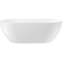 Wellsee Chic Riviera 179x84,5 236803001 (отдельностоящая ванна белый глянец, экран, ножки, сифон-автомат хром) Image #3