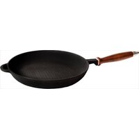 Ситон 200x35 рифленая с деревянной ручкой